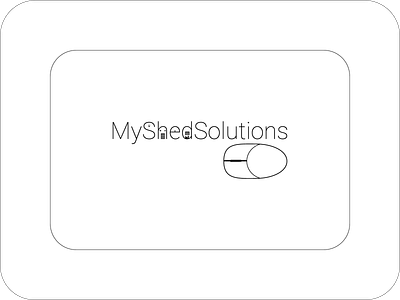 My Shed Solutions Logo Design brand identity