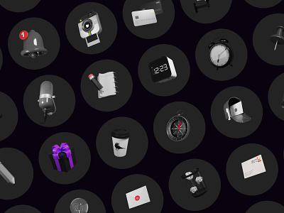 3D Icons 🔮 User Interface 3d 3dmodel iconpack icons ui
