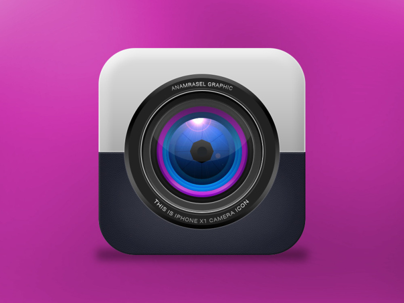 Camera Lense Icon by Eftekhar Anam Rasel on Dribbble