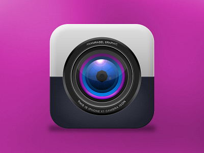 Camera Lense Icon camera camera lenses design designs icon iphone lenses uiux web