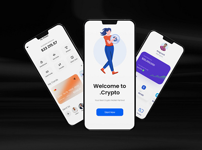 Coinlabs- Crypto Wallet Mobile App crypto wallet mobile app ux