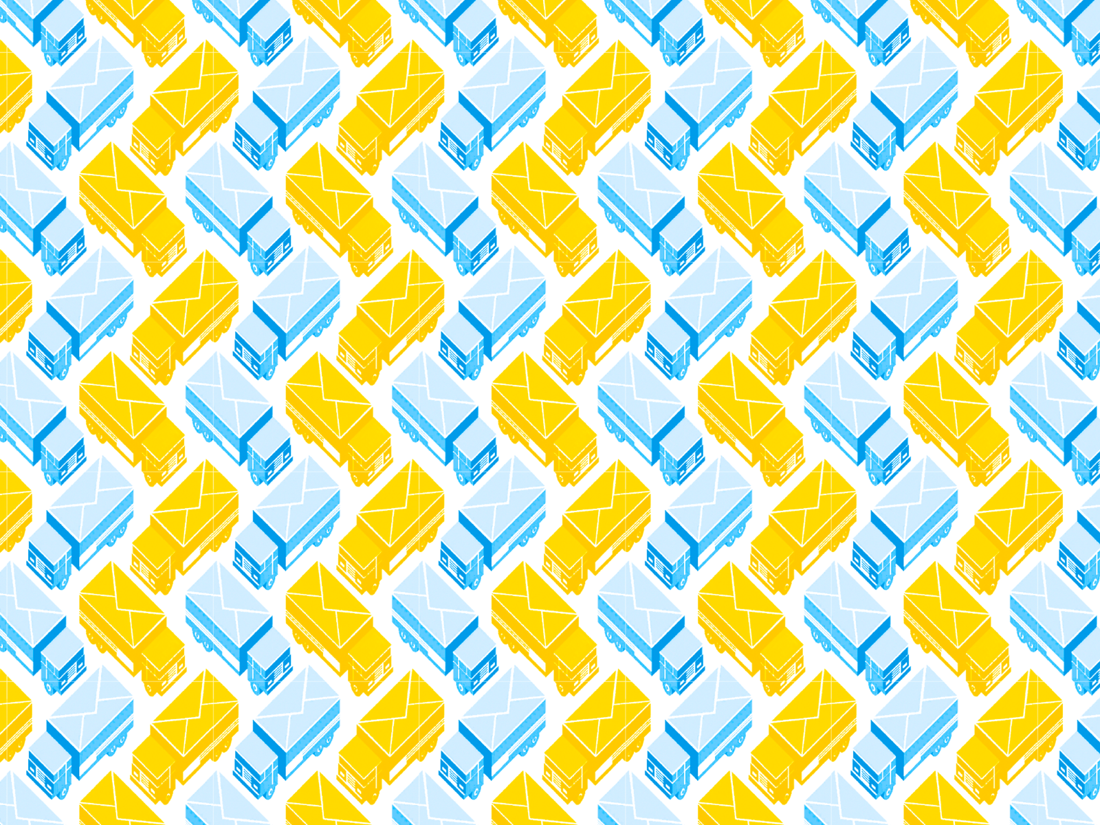 mail-trucks-pattern-by-fantastigraphics-on-dribbble