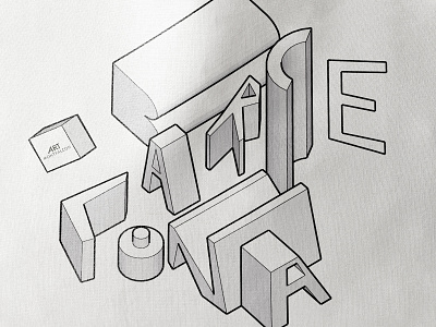 Barcelona 3D Lettering