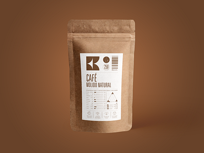Coffee Packaging brand branding clear coffee designer ecommerce foods graphic label love minimal minimalism pack package packaging store