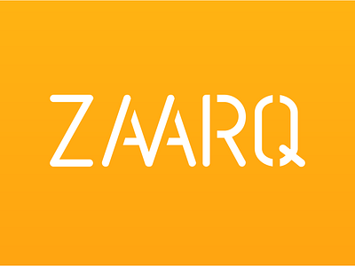 ZAARQ Architect Logo architect architecture brand branding business corporative craft designer draft draftsman freelance graphic design identity logo professional project re brand rebrand stencil studio