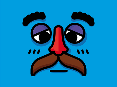 Sadness blue emoji emote emotion emotions face feelings feels funny graphic design icon illustration illustrations illustrator kids sad sadness sorrow sticker