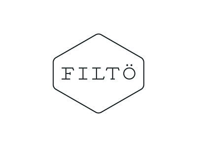 FILTÖ Logo brand branding crafted design ecommerce geometric hexagon identity leaher goods leather brand logo logo design logo designer luxury brand luxury leather luxury logo mark minimal minimal logo store