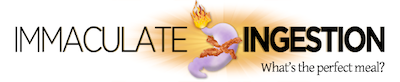 Immaculate Ingestion Logo bacon blog food logo stomach