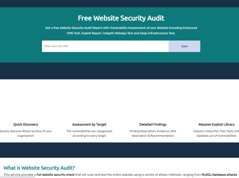 Free site Security Scan by Umer Javaid on Dribbble