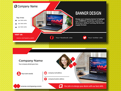 Banner Design banner design flyer design graphic design illustration stationery