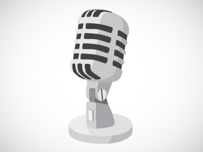 Voice Memos Icon gray icons microphone