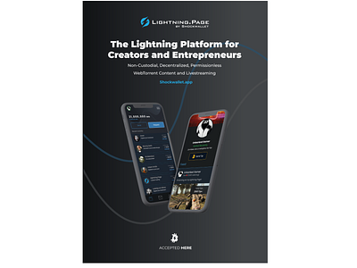 The Lightning Page's flyer design