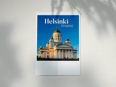 Travel Poster for Helsinki