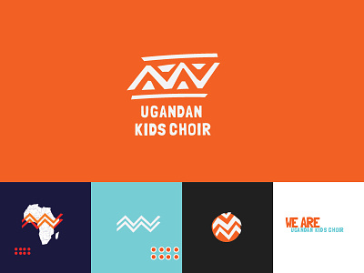 Ugandan Kids Choir Branding (WIP) africa african brand branding choir logo londrina ngo non profit uganda
