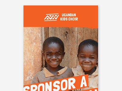 Kids Choir Banner africa banner lato londrina non profit pop up poster uganda