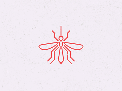 Mosquito icon line art malaria mosquito non profit