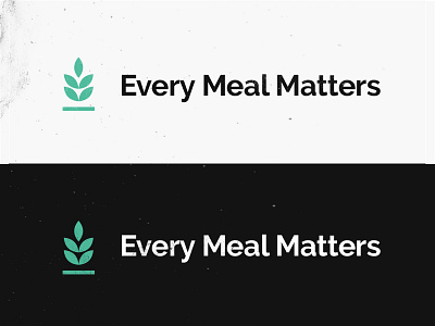 Every Meal Matters - Logo logo meal non profit plant