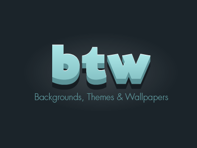 BTW Logo logo vector