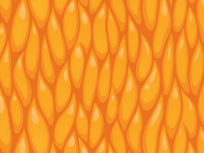 Orange illustrator pattern vector