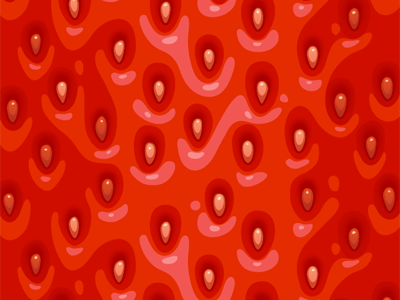 Strawberry illustrator pattern strawberry vector