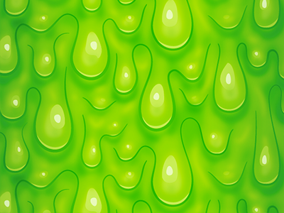 Slime droplets drops goo illustrator pattern slime vector