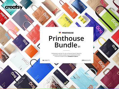 Printhouse Mockups Bundle v.1