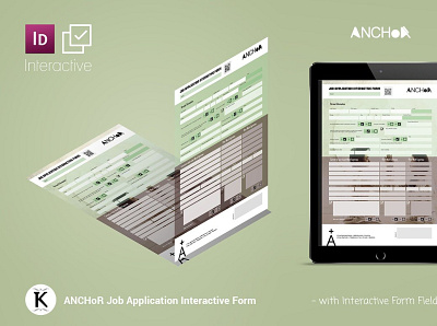 ANCHoR Job Application Interactive animation branding design graphic design illustration illustrator minimal typography web website