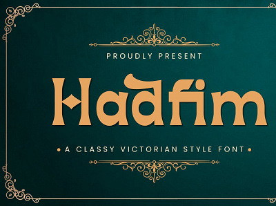 Hadfim - Blackletter Font animation app branding design graphic design icon illustrator logo minimal ux vector