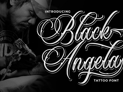 Black Angela - INTRO SALE!! branding design flat icon logo minimal typography ui ux vector website