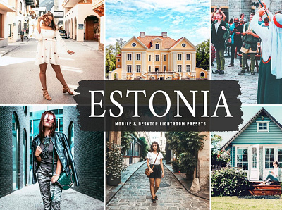 Estonia Pro Lightroom Presets animation app branding graphic design icon illustration illustrator logo minimal ui ux website