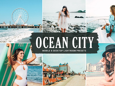 Ocean City Pro Lightroom Presets