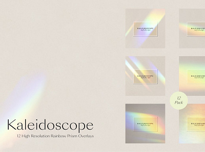 Kaleidoscope | Rainbow Prism Overlay animation art branding design flat graphic design icon logo minimal typography vector web