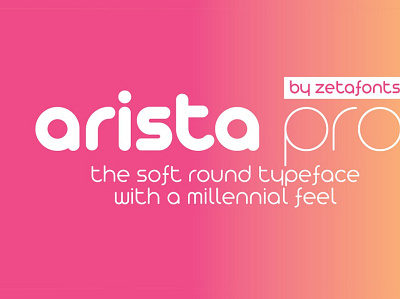 Arista Pro - 23 fonts animation branding design flat graphic design illustration illustrator logo minimal typography