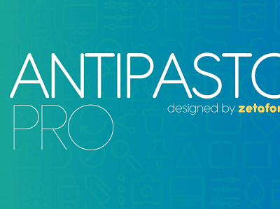 Antipasto Pro - 17 fonts animation branding design graphic design illustration illustrator minimal typography vector website