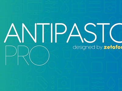 Antipasto Pro - 17 fonts