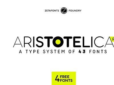 Aristotelica Pro - 43 fonts