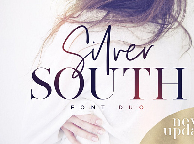 Silver South Font Duo (New Update) animation branding design graphic design illustration illustrator logo minimal typography vector