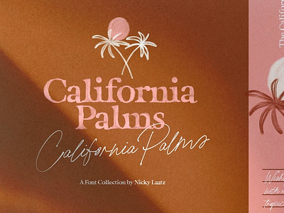 California Palms Fonts & Graphics