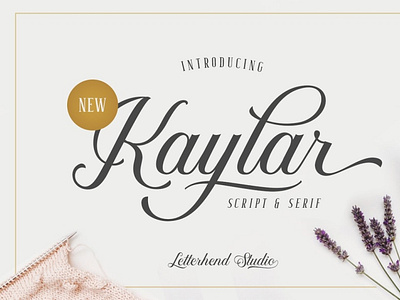 Kaylar - Elegant Script & Serif