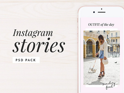 Instagram Stories Photoshop Pack