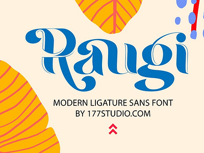 Raugi - Ligature Sans Serif Font