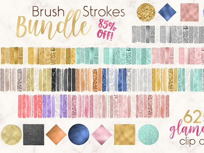 625 in 1 Brush Strokes Bundle