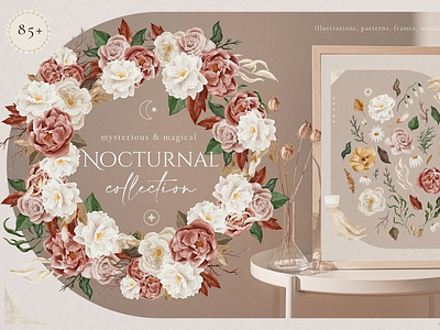 Nocturnal Watercolor Collection