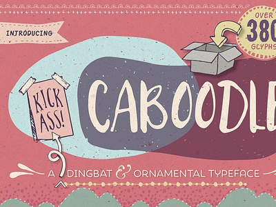 Caboodle dingbat typeface