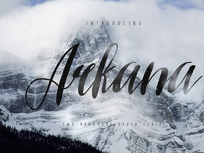 Arkana Script - Vintage Font