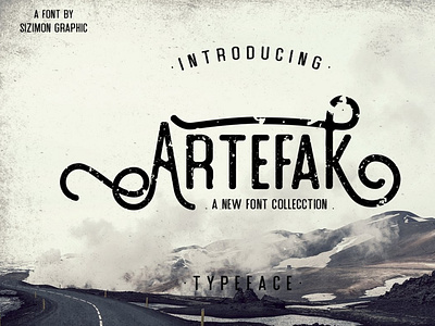 Artefak Typeface