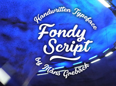 Fondy Script animation branding design graphic design icon illustration illustrator minimal typography vector