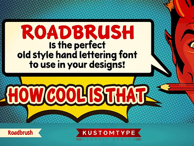 Roadbrush Hand Lettering