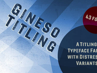 Gineso Titling animation branding design graphic design icon illustration illustrator logo minimal typography vector
