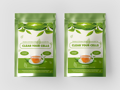 Tea bag packaging design